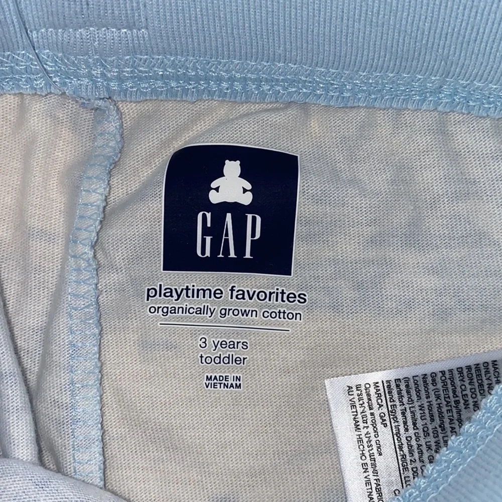 NWT Gap BabyGap Toddler Tropical Print Organic Cotton Joggers Pants  (3T)